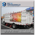 dongfeng 4*2 vacuum road sweeper truck with brushes